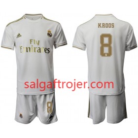 Real Madrid Fodboldtrøjer Toni Kroos 8 Børn Hjemmebanesæt 2019/20 Kort ærmer